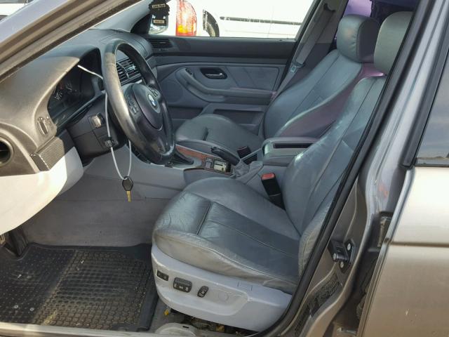 WBADN63492GN87763 - 2002 BMW 540 I AUTO CHARCOAL photo 5