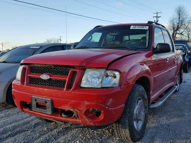 1FMZU77K25UB67709 - 2005 FORD EXPLORER S 红色 照片 2