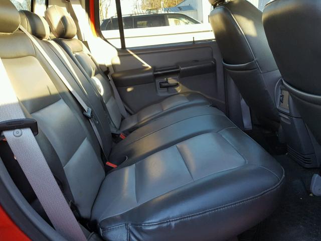 1FMZU77K25UB67709 - 2005 FORD EXPLORER S 红色 照片 6
