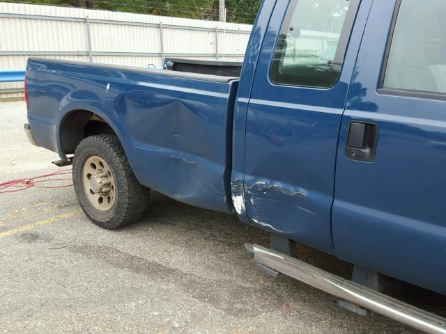 1FTNX20L2XEA39029 - 1999 FORD F250 SUPER BLACK photo 9