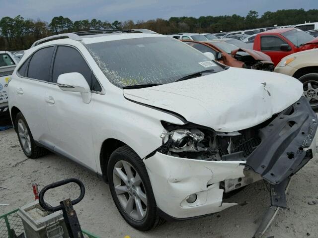 2T2ZK1BA0AC003920 - 2010 LEXUS RX 350 WHITE photo 1