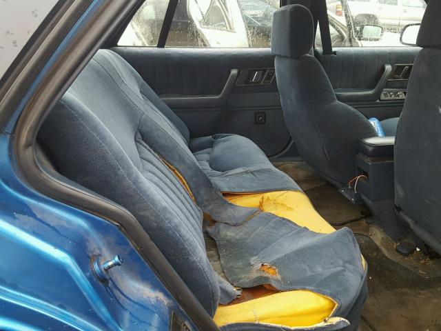 1G3WH54T8PD333697 - 1993 OLDSMOBILE CUTLASS SU BLUE photo 6