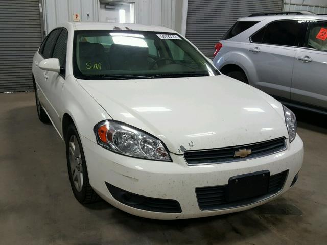 2G1WC581869240691 - 2006 CHEVROLET IMPALA LT WHITE photo 1