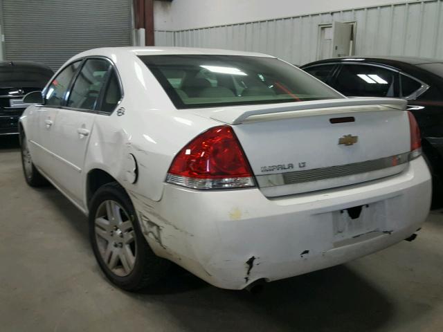 2G1WC581869240691 - 2006 CHEVROLET IMPALA LT WHITE photo 3