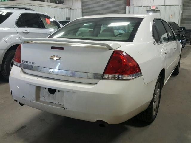 2G1WC581869240691 - 2006 CHEVROLET IMPALA LT WHITE photo 4