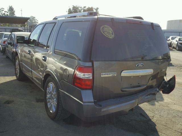 1FMJU2A5XDEF35159 - 2013 FORD EXPEDITION GRAY photo 3