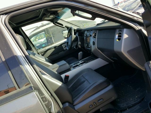 1FMJU2A5XDEF35159 - 2013 FORD EXPEDITION GRAY photo 5
