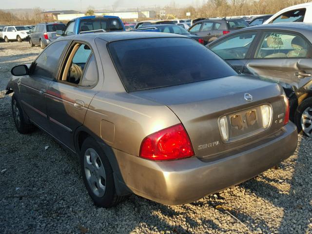 3N1CB51D36L543699 - 2006 NISSAN SENTRA 1.8 TAN photo 3