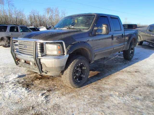 1FTSW31F92EB90205 - 2002 FORD F350 SRW S GRAY photo 2