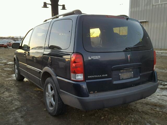 1GMDV331X7D209902 - 2007 PONTIAC MONTANA SV GRAY photo 3