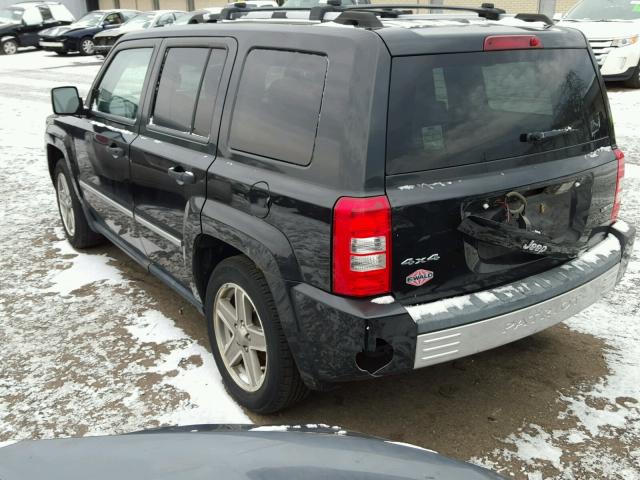 1J8FF48W48D579466 - 2008 JEEP PATRIOT LI BLACK photo 3