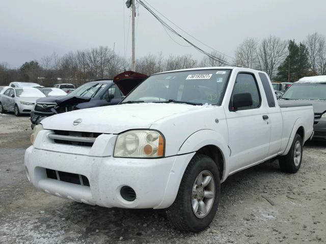 1N6DD26SX2C390078 - 2002 NISSAN FRONTIER K WHITE photo 2