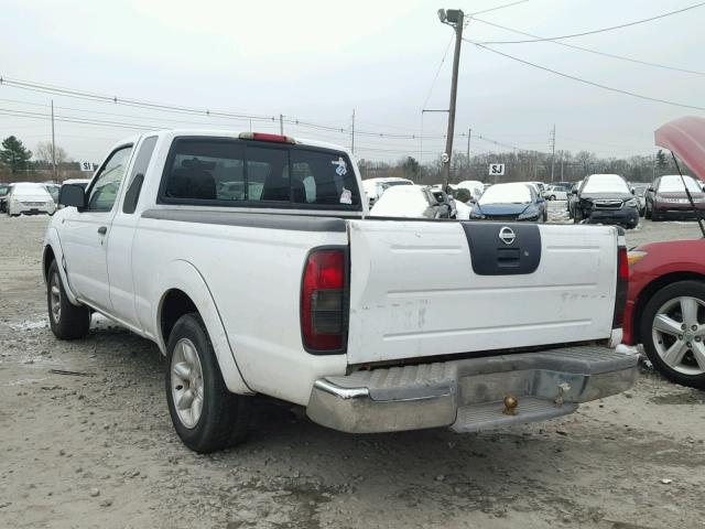 1N6DD26SX2C390078 - 2002 NISSAN FRONTIER K WHITE photo 3