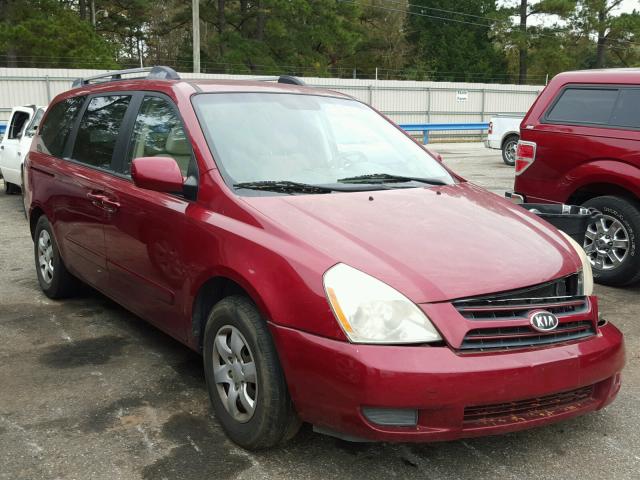 KNDMB233566062576 - 2006 KIA SEDONA EX RED photo 1