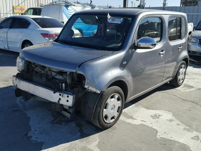 JN8AZ2KR1ET353116 - 2014 NISSAN CUBE S GRAY photo 2