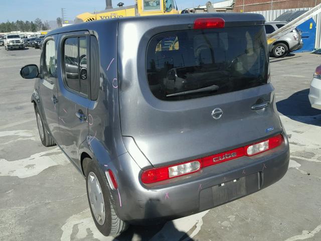 JN8AZ2KR1ET353116 - 2014 NISSAN CUBE S GRAY photo 3