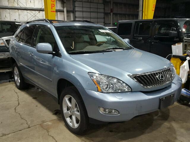 2T2HK31U08C062950 - 2008 LEXUS RX 350 BLUE photo 1