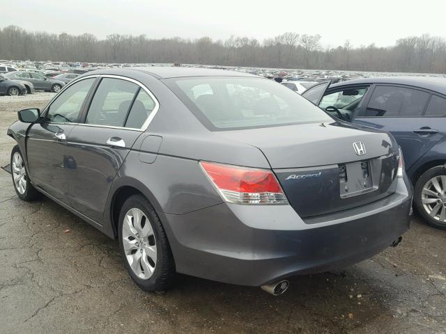 1HGCP3F73AA022117 - 2010 HONDA ACCORD EX GRAY photo 3