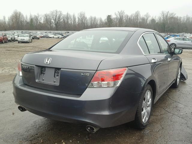 1HGCP3F73AA022117 - 2010 HONDA ACCORD EX GRAY photo 4