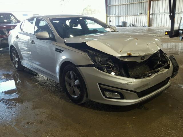 5XXGM4A76EG318751 - 2014 KIA OPTIMA LX SILVER photo 1