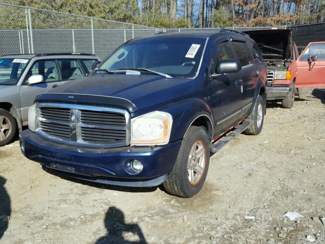 1D4HB38N75F609608 - 2005 DODGE DURANGO ST BLUE photo 2