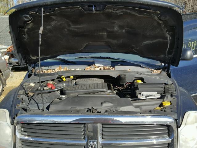 1D4HB38N75F609608 - 2005 DODGE DURANGO ST BLUE photo 7