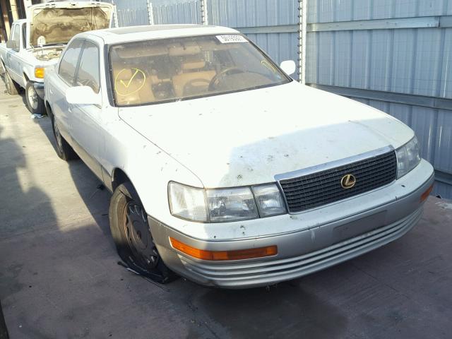 JT8UF11E8N0145129 - 1992 LEXUS LS 400 WHITE photo 1