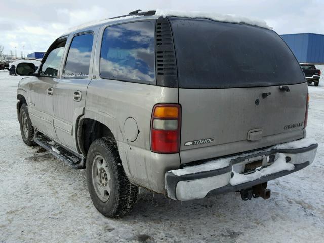 1GNEK13Z83J176882 - 2003 CHEVROLET TAHOE K150 TAN photo 3