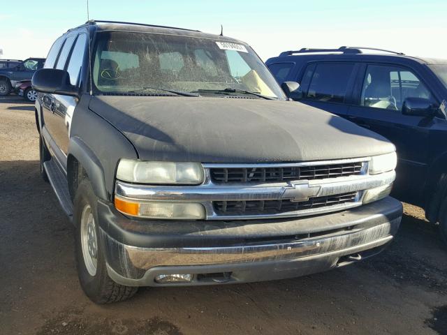 1GNFK16Z62J266093 - 2002 CHEVROLET SUBURBAN K BLACK photo 1