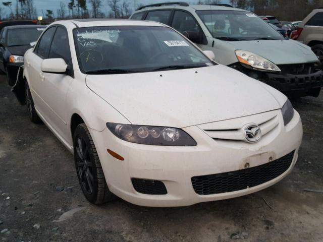 1YVHP80C085M47105 - 2008 MAZDA 6 I WHITE photo 1