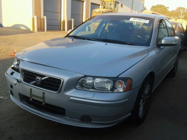 YV1RH592472613152 - 2007 VOLVO S60 2.5T SILVER photo 2