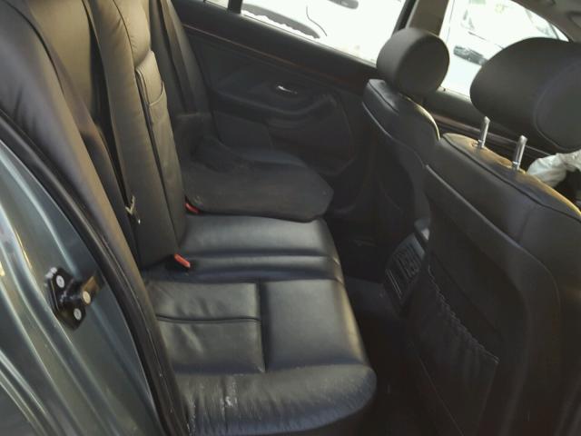 WBADT43493G034462 - 2003 BMW 525 I AUTO BLUE photo 6