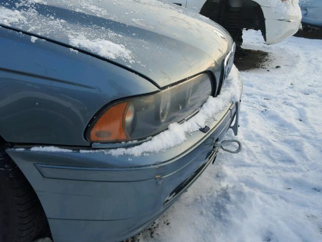 WBADT43493G034462 - 2003 BMW 525 I AUTO BLUE photo 9