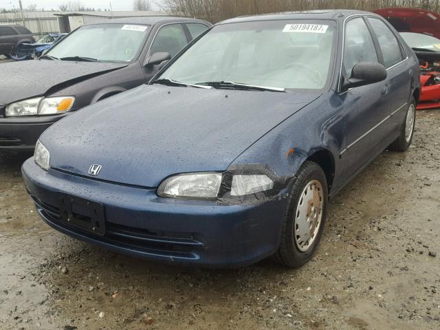 JHMEH9590NS004568 - 1992 HONDA CIVIC EX 蓝色 照片 2