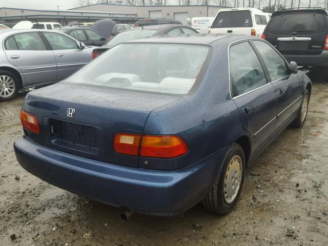 JHMEH9590NS004568 - 1992 HONDA CIVIC EX 蓝色 照片 4