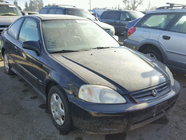 1HGEJ8246XL021849 - 1999 HONDA CIVIC EX BLACK photo 1