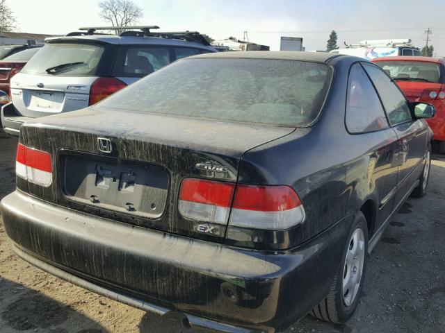 1HGEJ8246XL021849 - 1999 HONDA CIVIC EX 黑色 照片 4