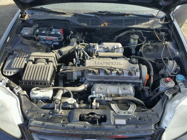 1HGEJ8246XL021849 - 1999 HONDA CIVIC EX 黑色 照片 7