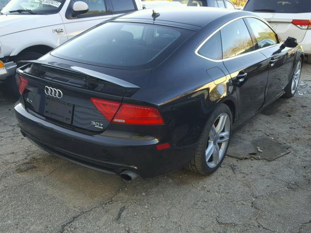 WAUSGAFC3CN002437 - 2012 AUDI A7 PRESTIG BLACK photo 4