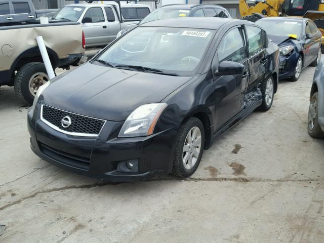 3N1AB6AP3AL668329 - 2010 NISSAN SENTRA 2.0 BLACK photo 2