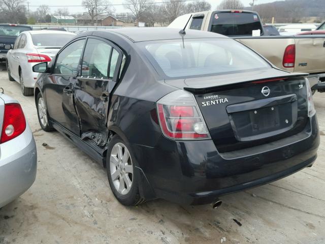 3N1AB6AP3AL668329 - 2010 NISSAN SENTRA 2.0 BLACK photo 3