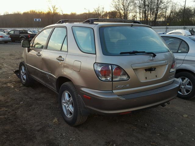 JTJGF10U720138141 - 2002 LEXUS RX 300 TAN photo 3