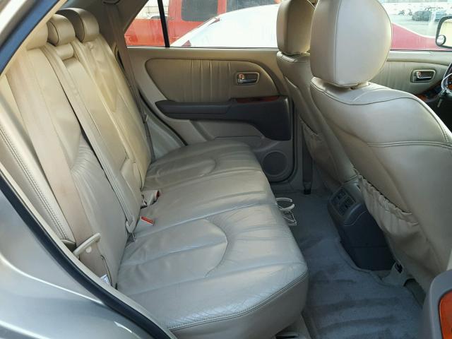 JTJGF10U720138141 - 2002 LEXUS RX 300 TAN photo 6