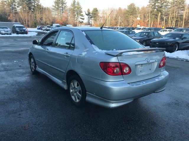 2T1BR32E78C866739 - 2008 TOYOTA COROLLA CE SILVER photo 3