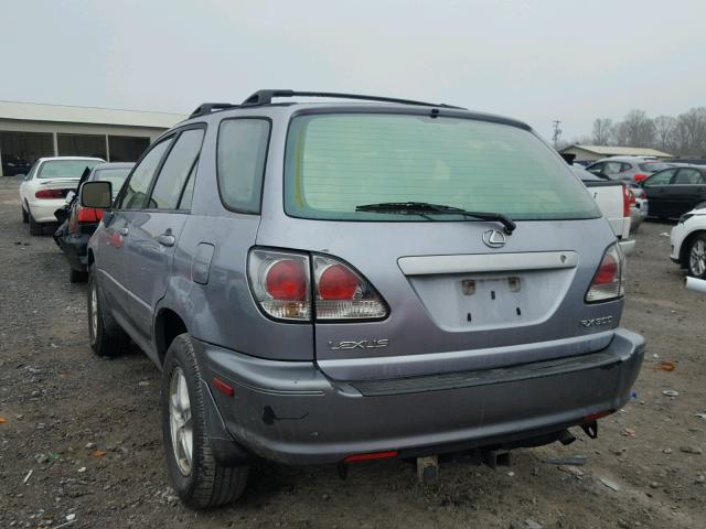 JTJHF10U420255213 - 2002 LEXUS RX 300 GRAY photo 3