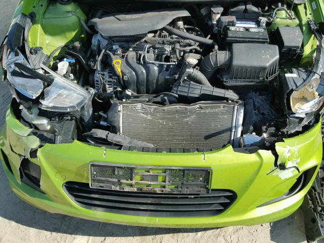 KMHCT5AE2CU050208 - 2012 HYUNDAI ACCENT GLS GREEN photo 7