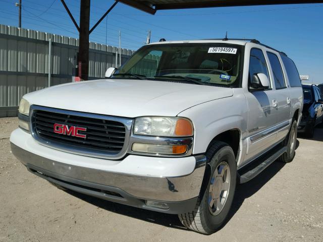 1GKEC16Z54J110992 - 2004 GMC YUKON XL C WHITE photo 2