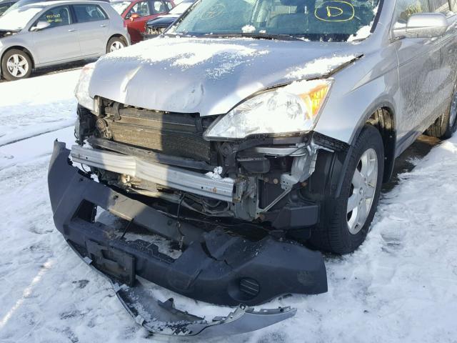 JHLRE48797C122465 - 2007 HONDA CR-V EXL SILVER photo 10