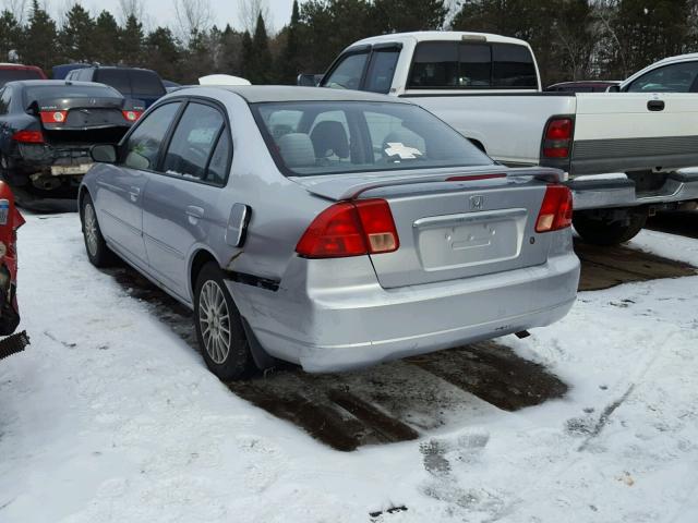 2HGES16515H626685 - 2005 HONDA CIVIC LX TAN photo 3