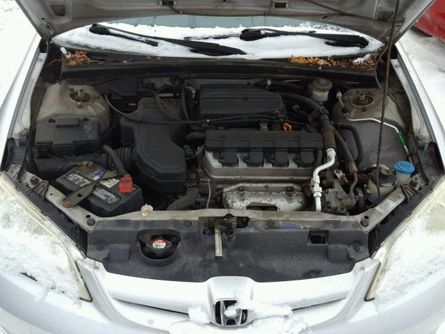 2HGES16515H626685 - 2005 HONDA CIVIC LX TAN photo 7